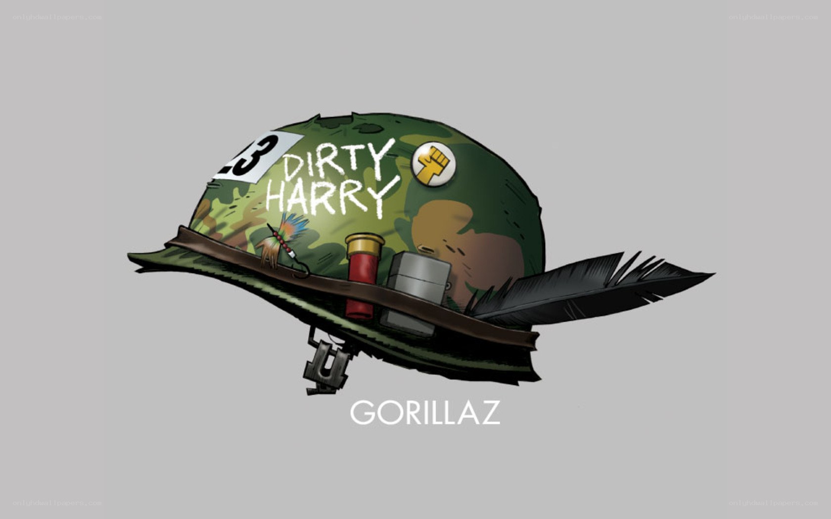 Dirty Harry helmet artwork