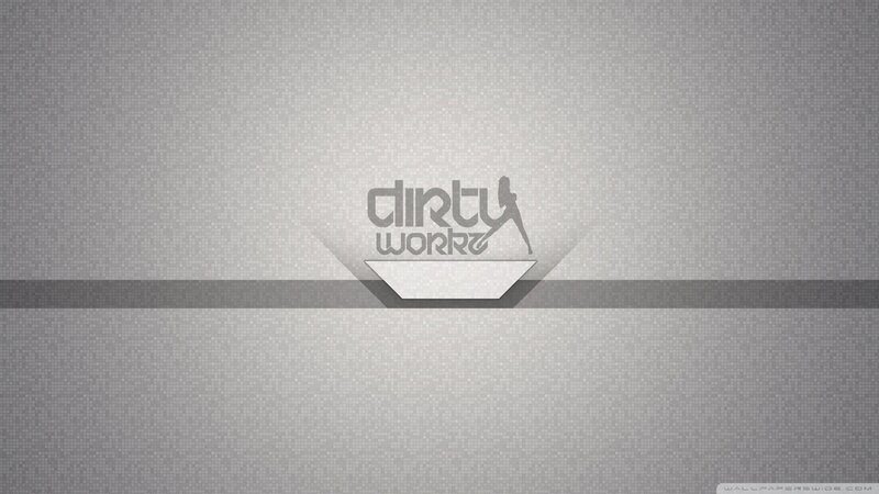 Dirty Work logo wallpaper