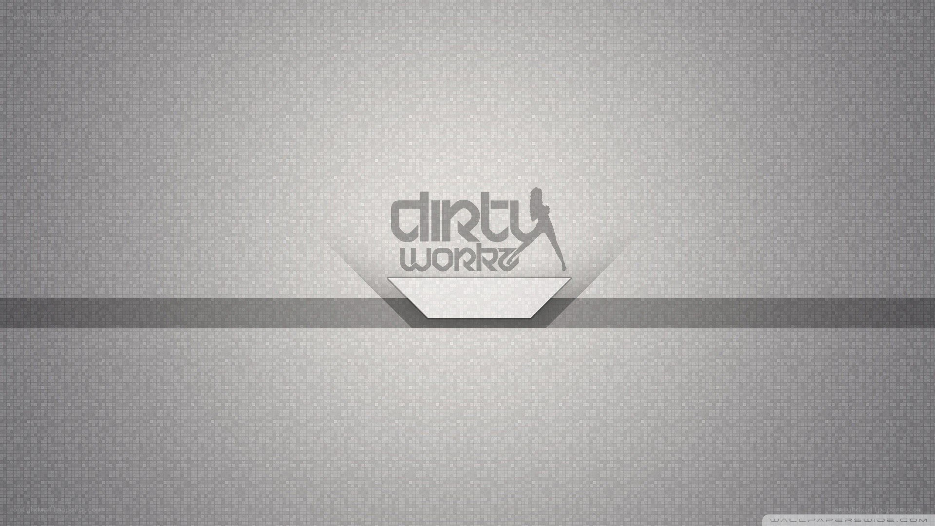 Dirty Work logo wallpaper
