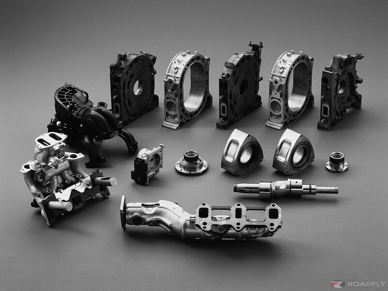 Disassembled Engine Parts — Gray