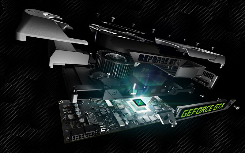 Disassembled Graphics Card