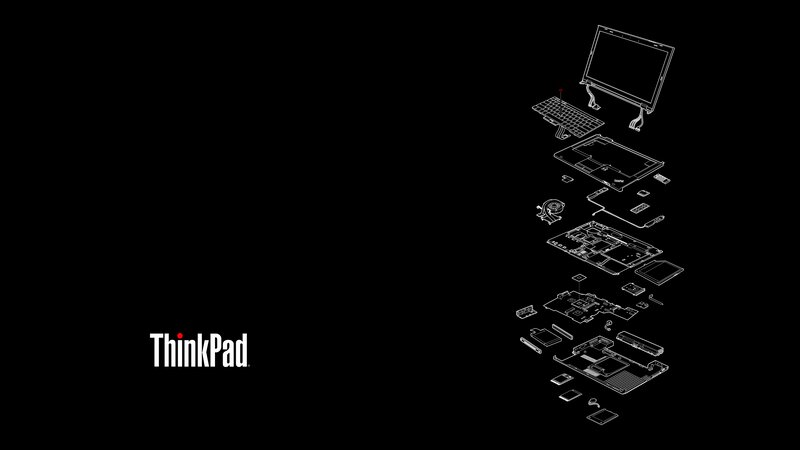 Disassembled Laptop