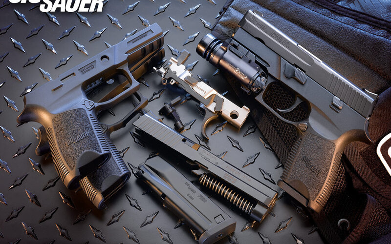 Disassembled Pistols — Black