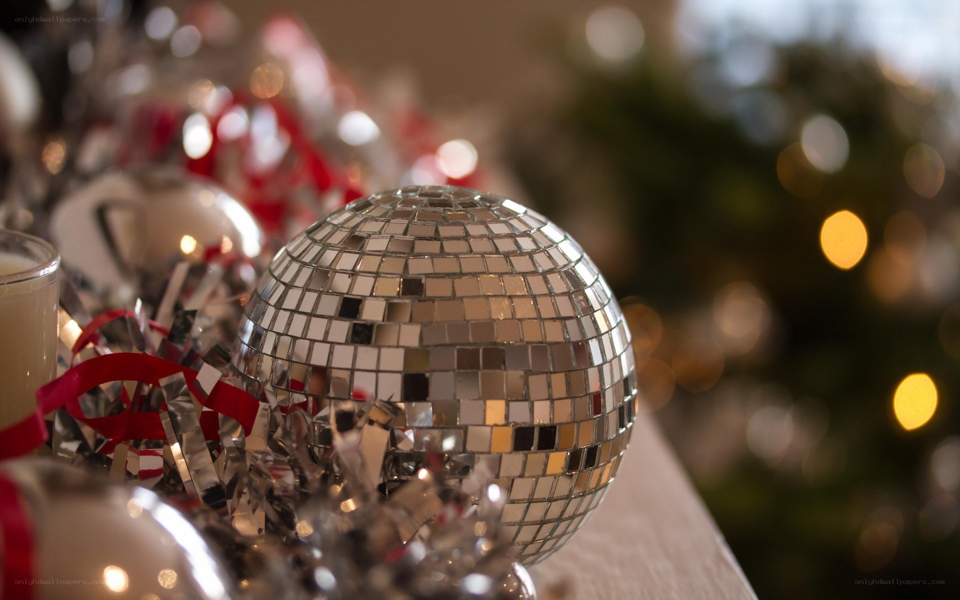 disco ball holiday decor