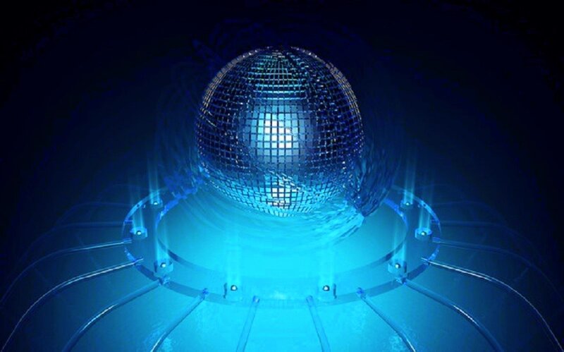 Disco Ball on Stand