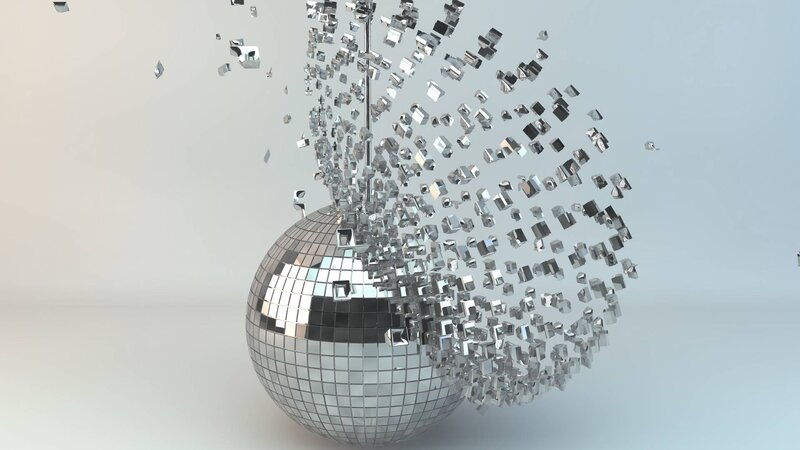 Disco Ball Shattering