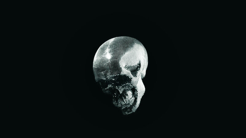 disco ball skull