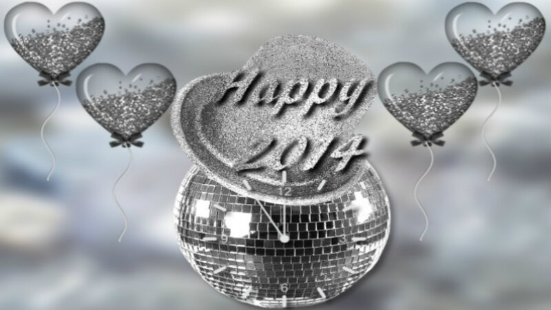 Disco Ball with Hat