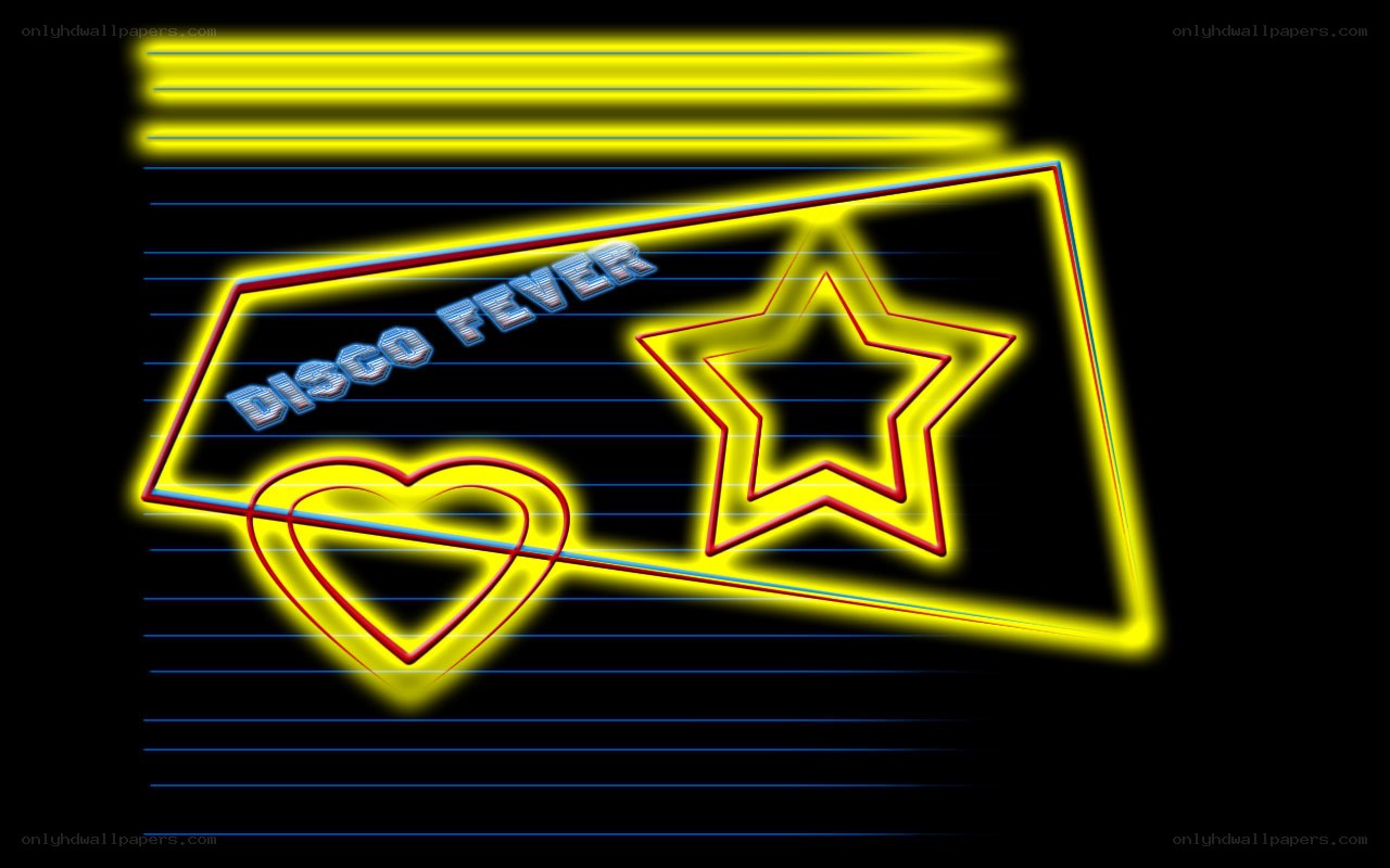 Disco Fever neon sign