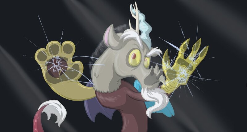 Discordia breaking glass