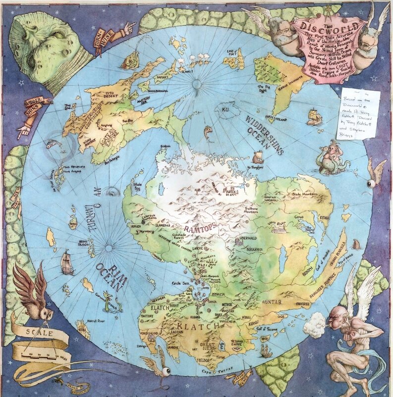 Discworld Map