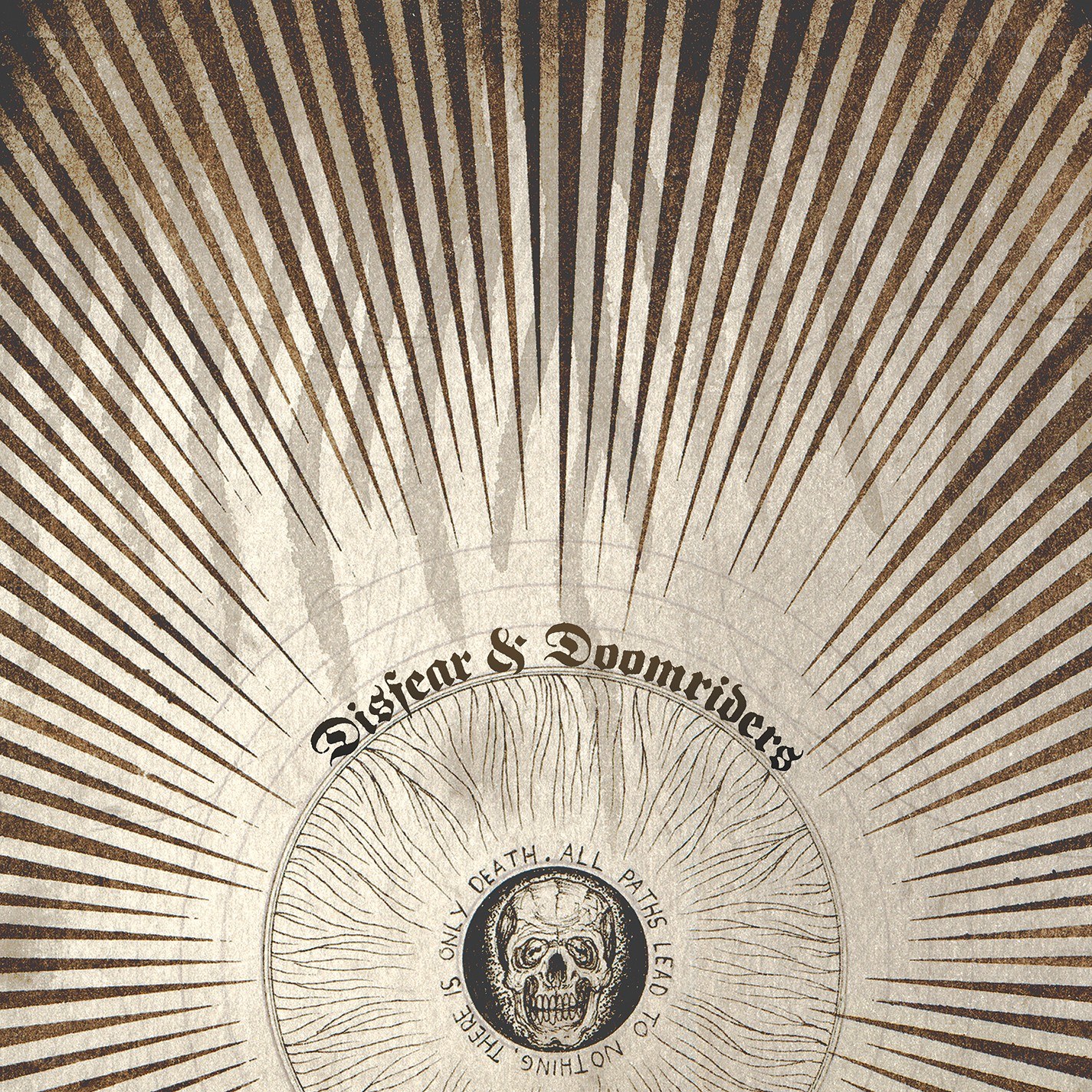 Disfear & Doomriders album cover