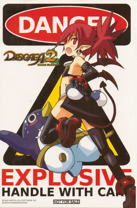 Disgaea 2 character art