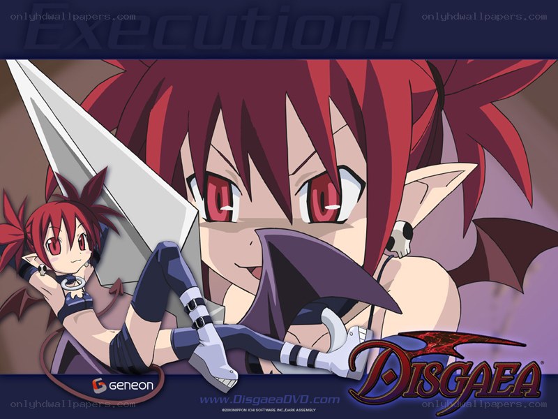 Disgaea anime character art