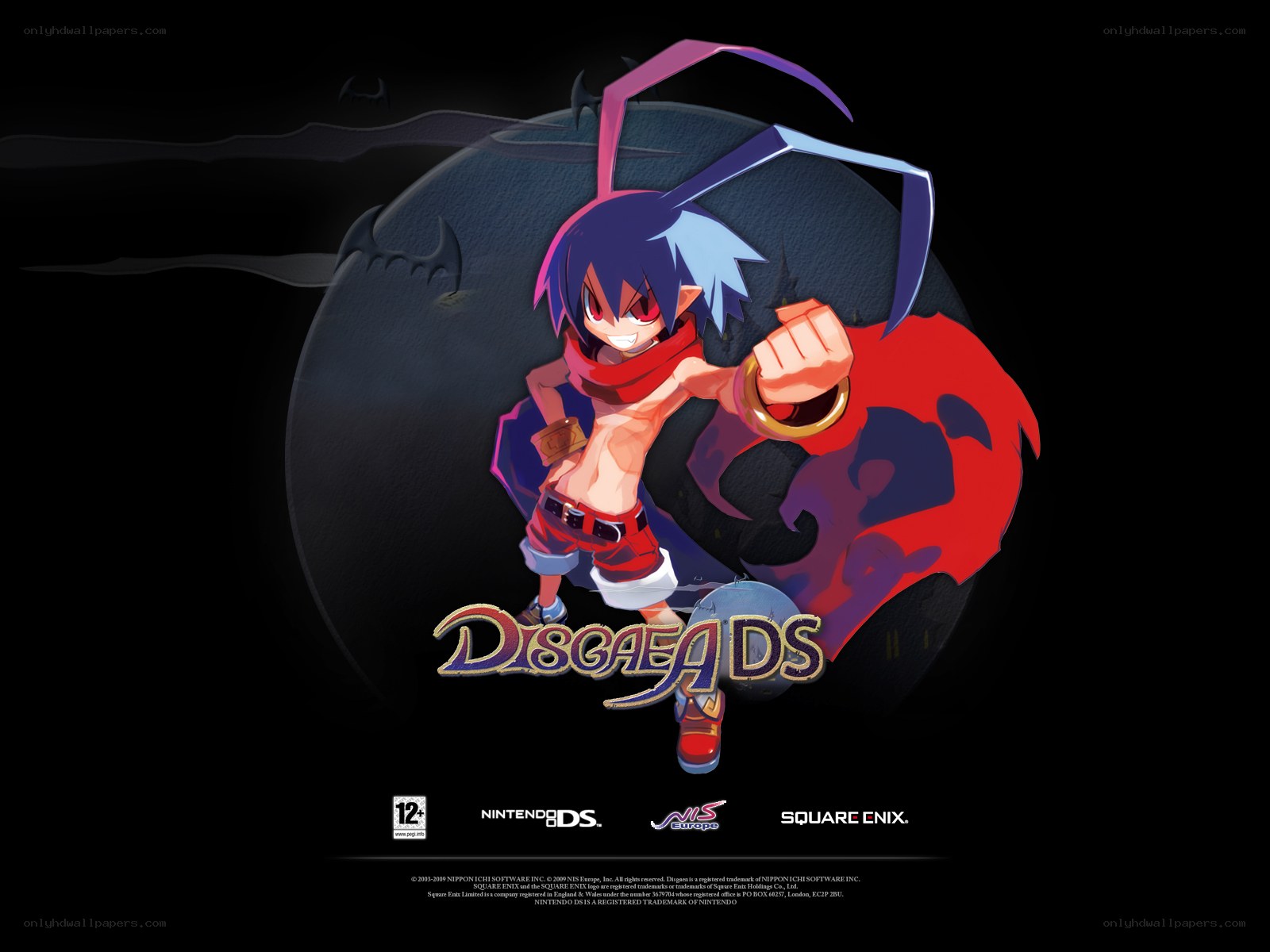 Disgaea DS character art