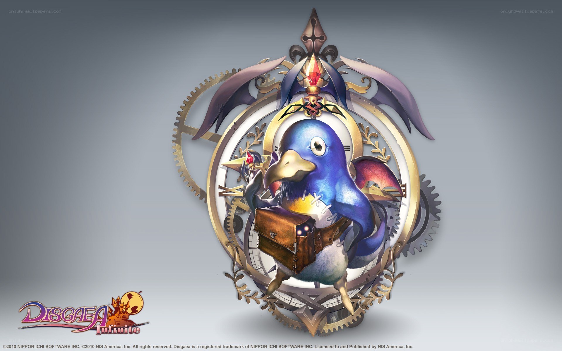 Disgaea Infinite logo art