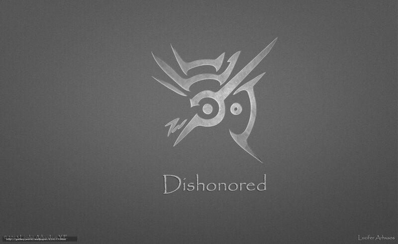 Dishonored logo wallpaper