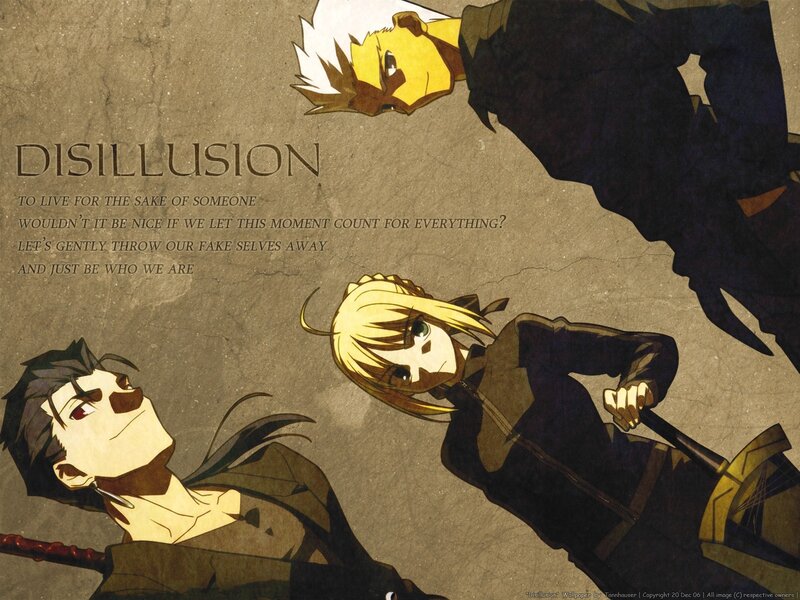 Disillusion anime art