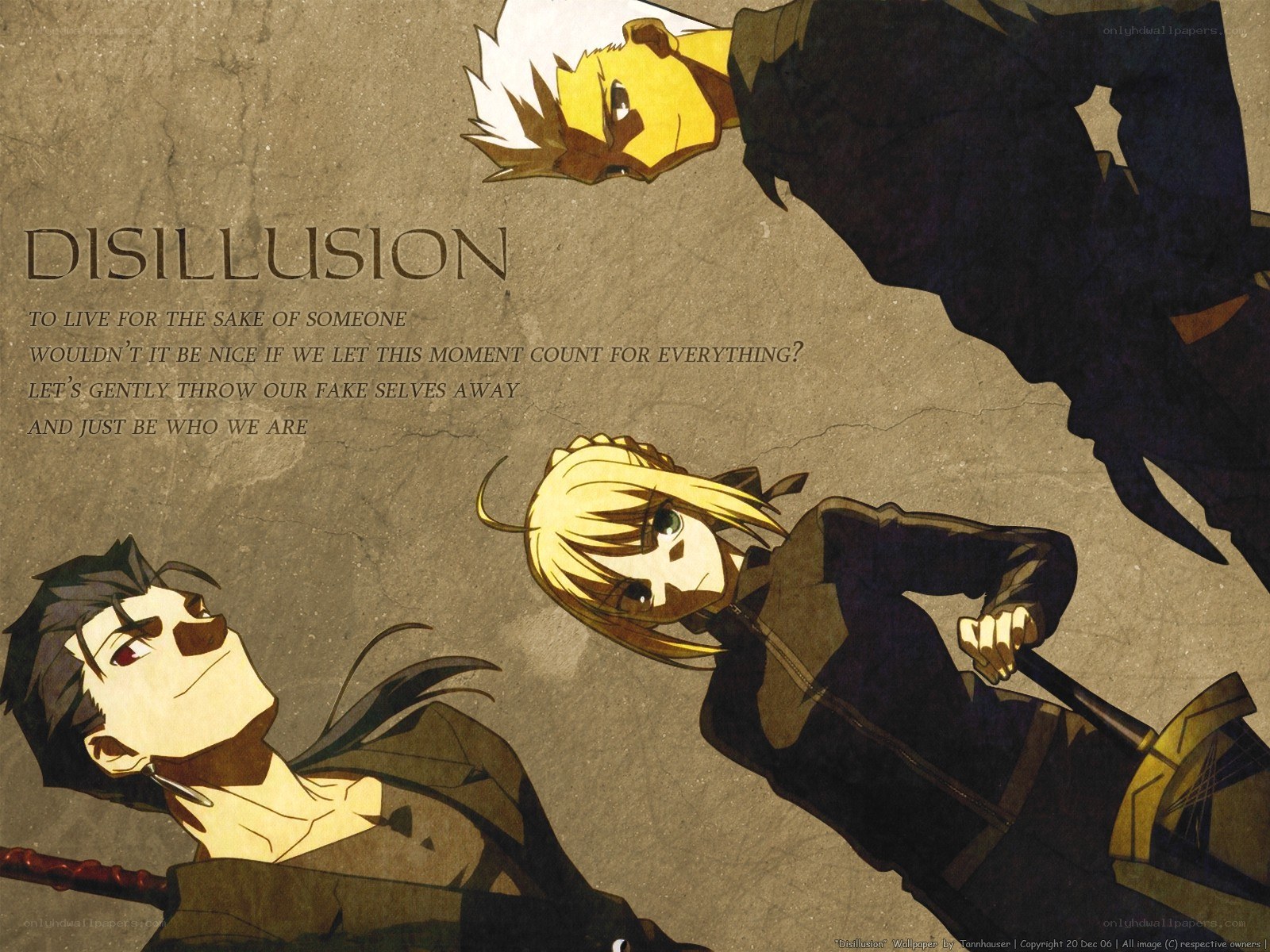 Disillusion anime art