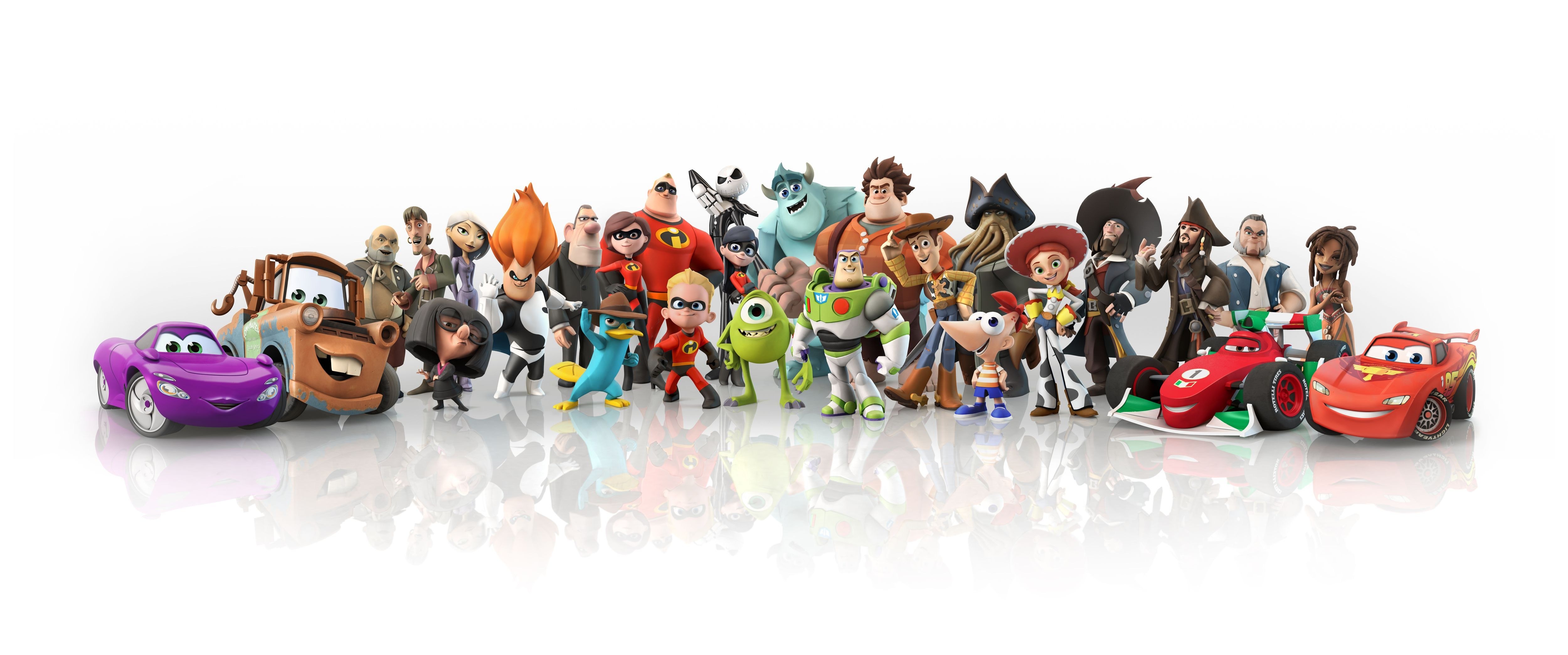 Disney and Pixar characters collection