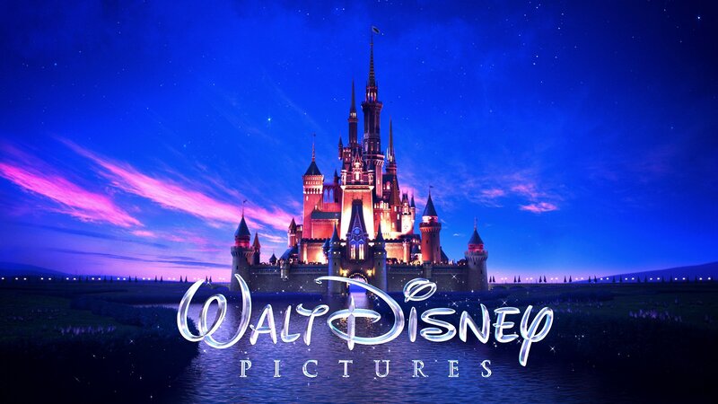 Disney Castle at Night — Blue
