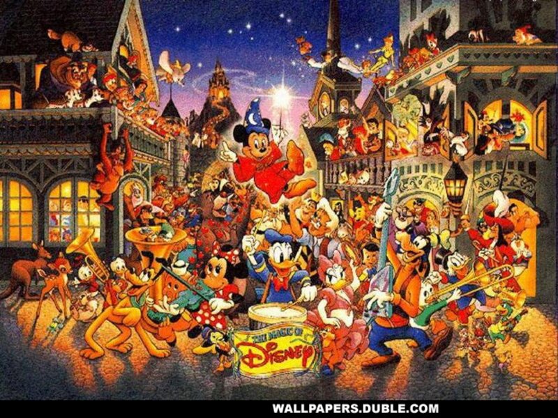 Disney Characters Celebration — Yellow