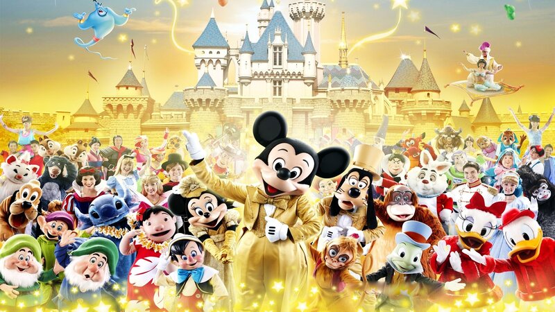 Disney Characters Gathering