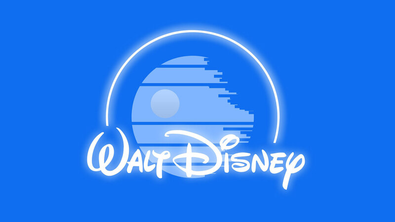 Disney Logo with Death Star