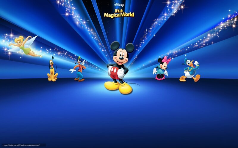 Disney magical world characters