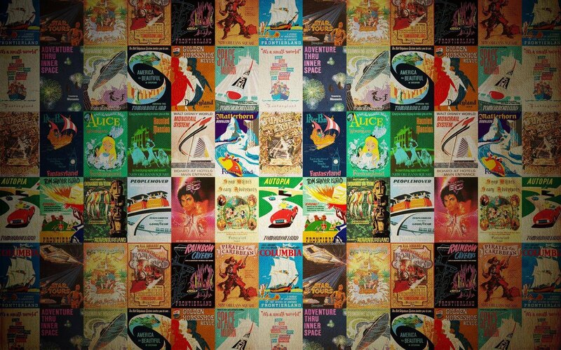 Disney Park Attraction Posters