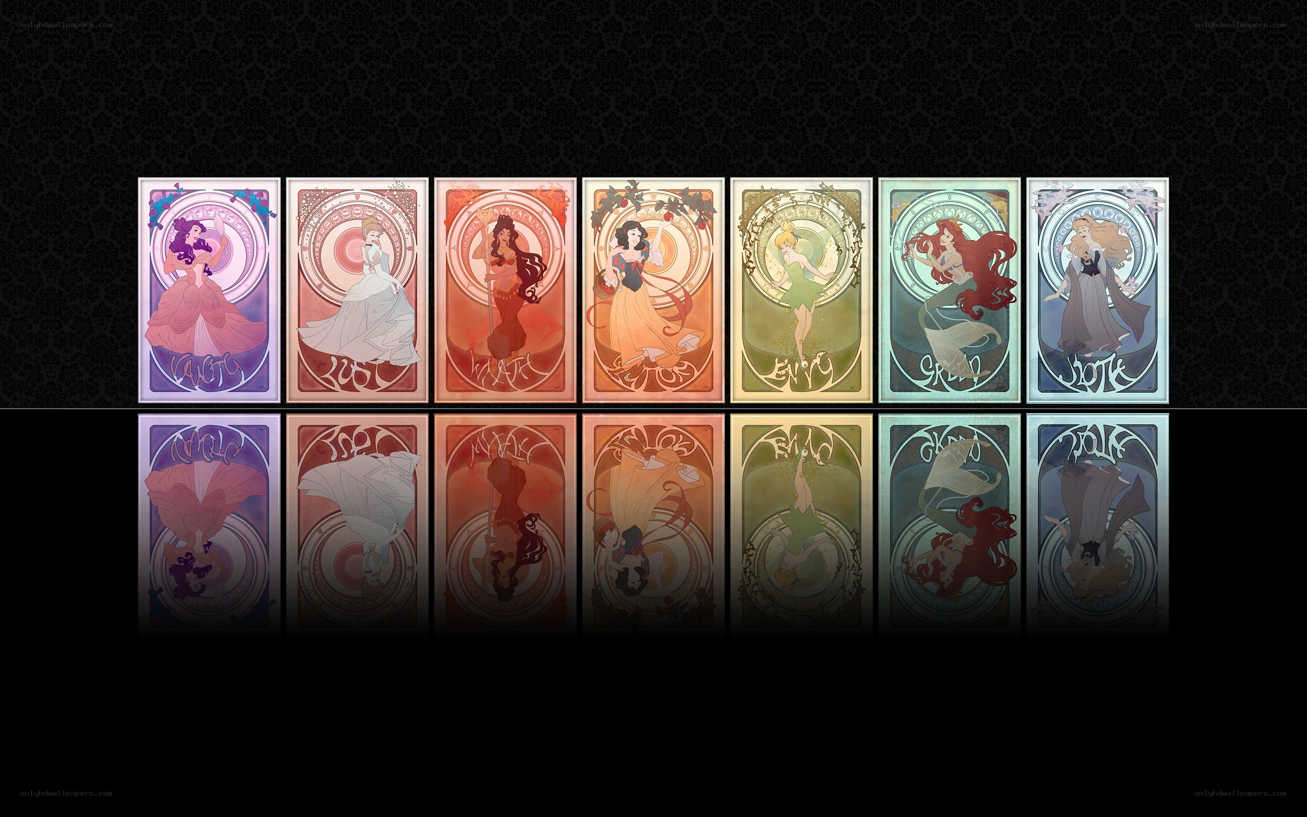 Disney Princess Tarot Cards