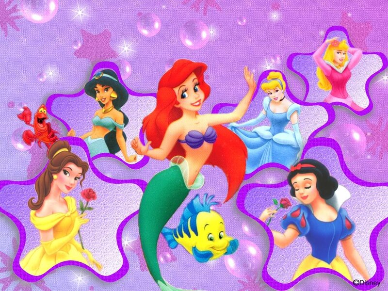 Disney Princesses Collage