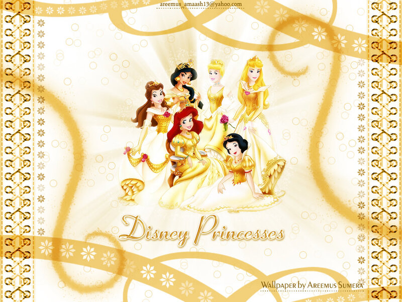 Disney Princesses Group — Gold