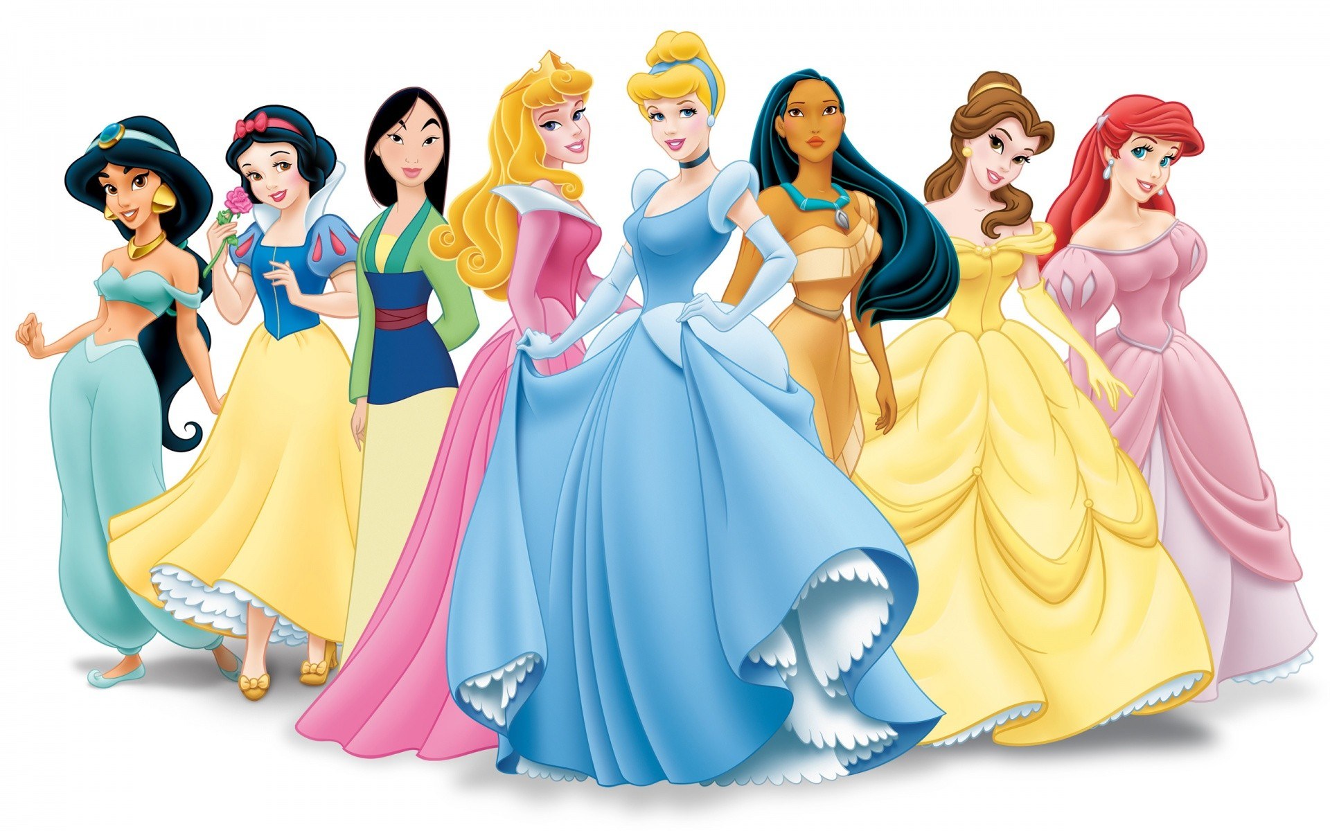 Disney Princesses Group Portrait