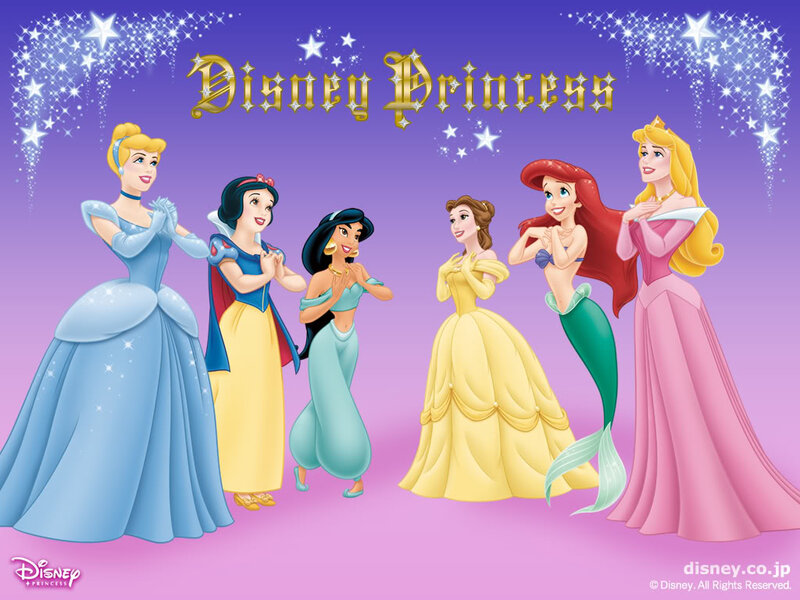 Disney Princesses Group — Purple