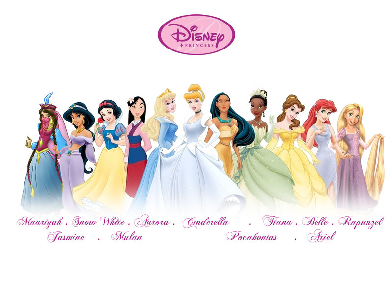 Disney Princesses Lineup