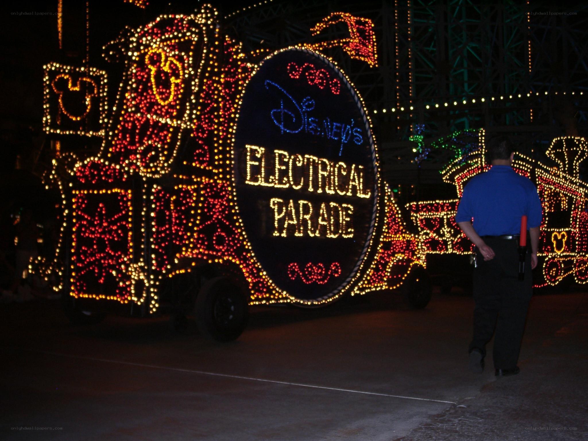 Disney's Electrical Parade float
