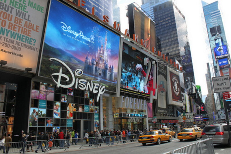 Disney Store in Times Square