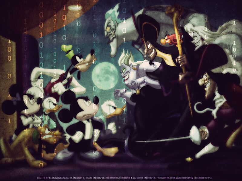 Disney Villains and Heroes