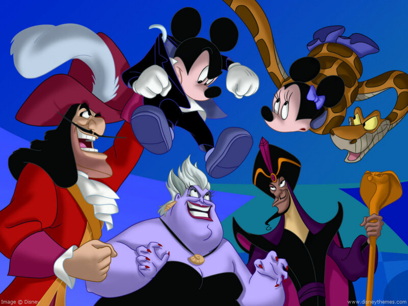 Disney Villains Group Portrait