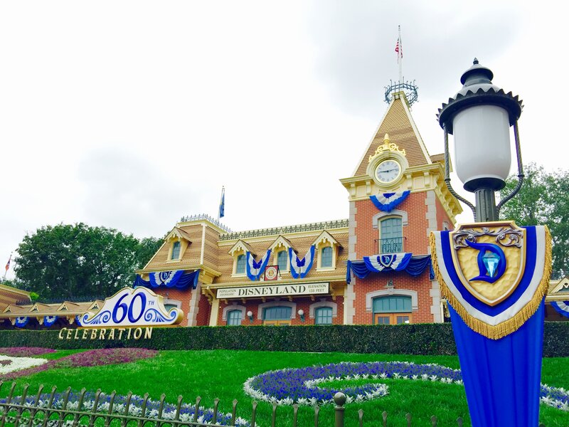 Disneyland Entrance Building