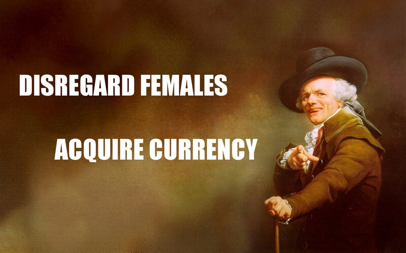 Disregard females acquire currency