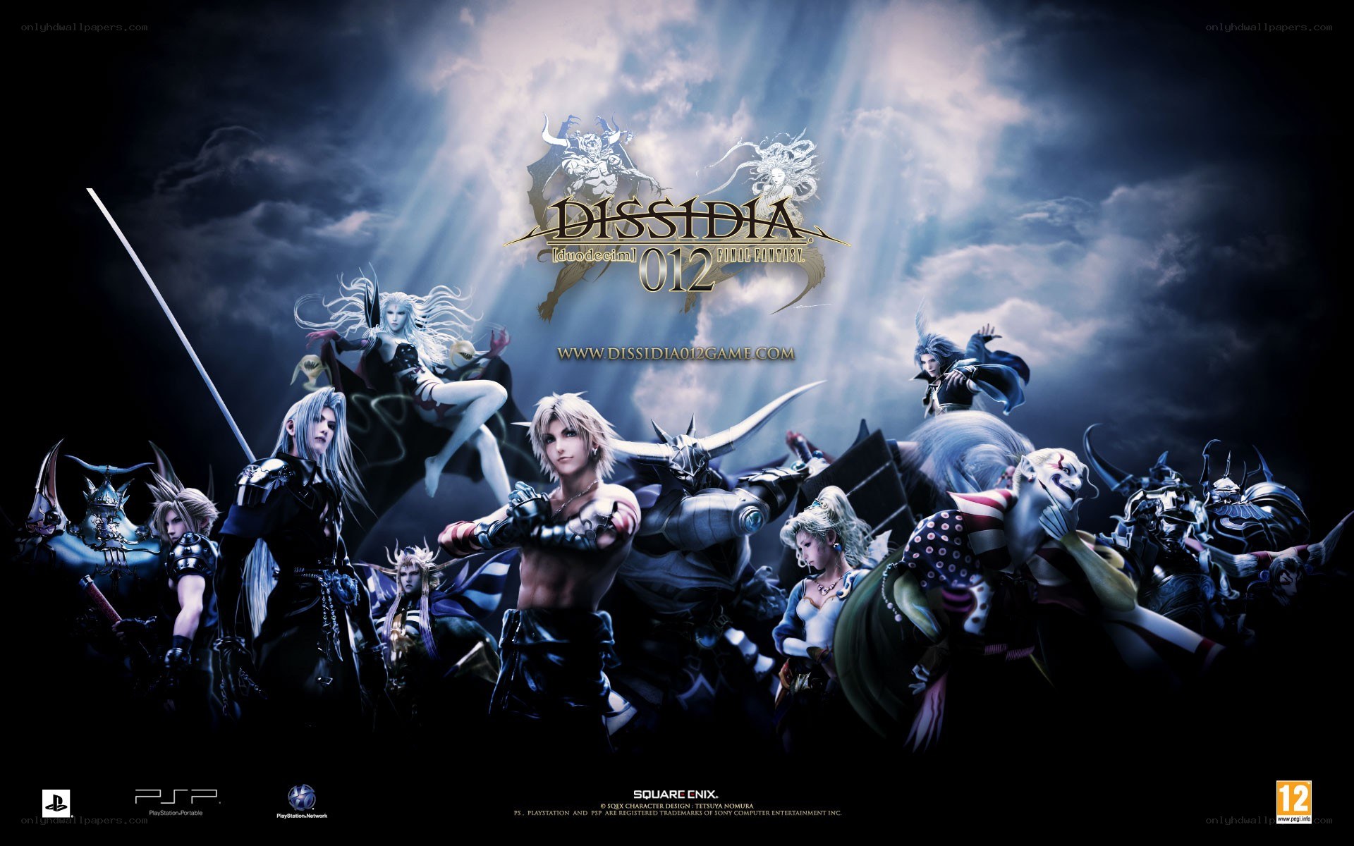 Dissidia 012 game art