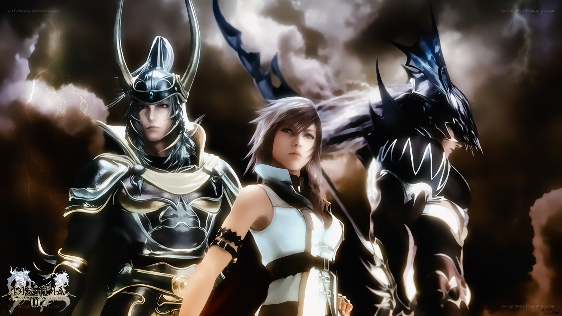 Dissidia characters in storm