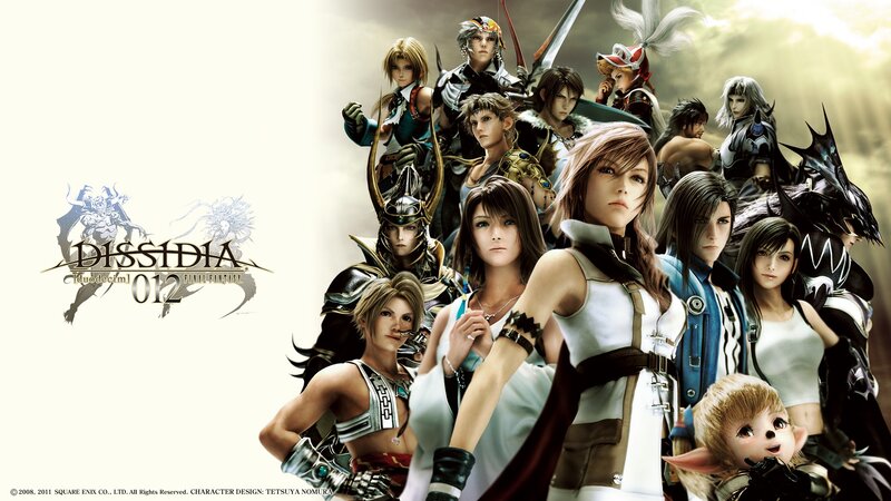 Dissidia Final Fantasy 012 characters