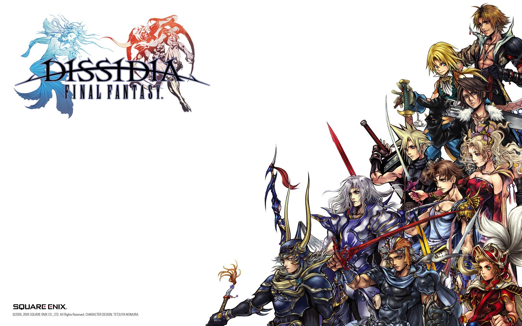 Dissidia Final Fantasy characters
