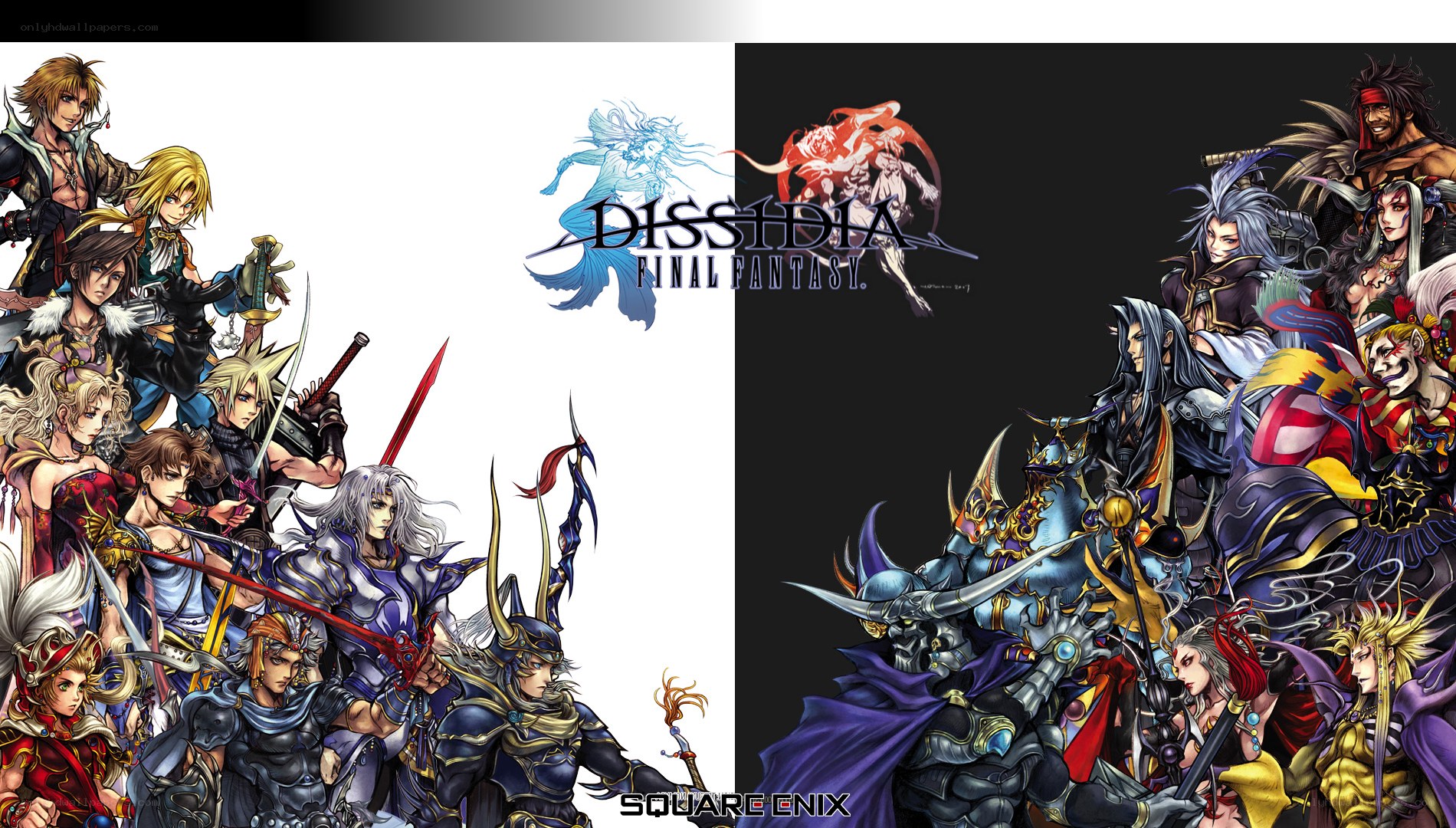 Dissidia Final Fantasy characters