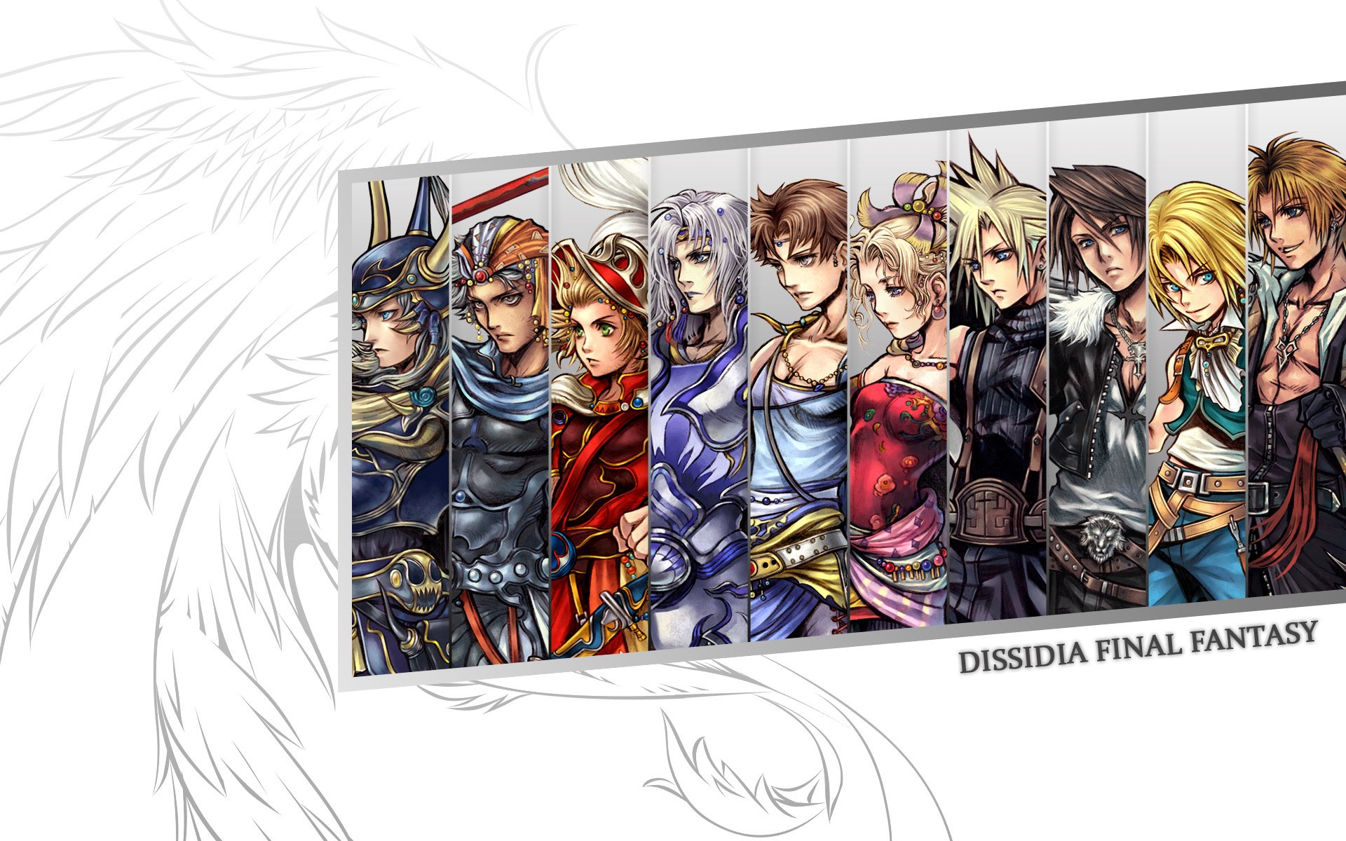 Dissidia Final Fantasy characters