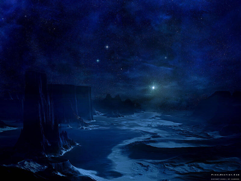 Distant Suns landscape