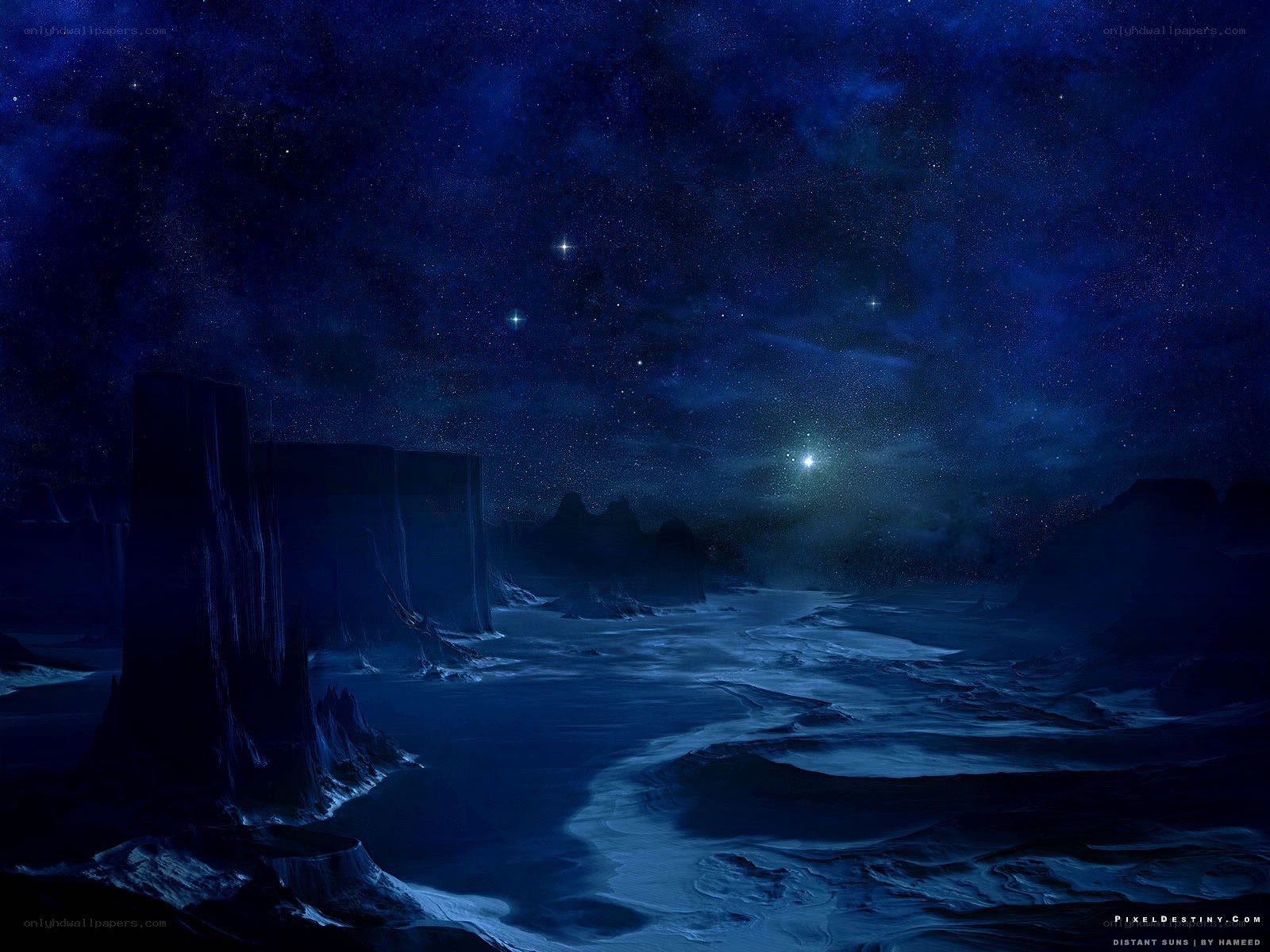 Distant Suns landscape